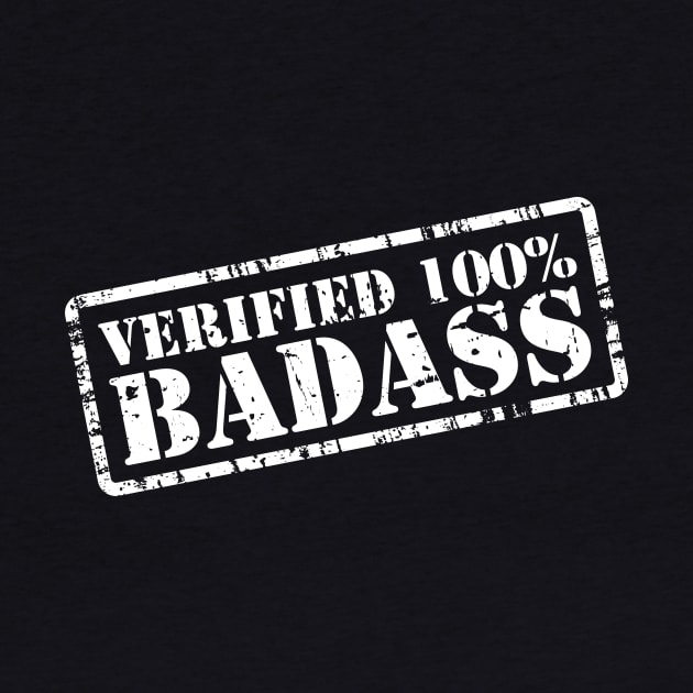 Verified 100% Badass by BeCreativeHere